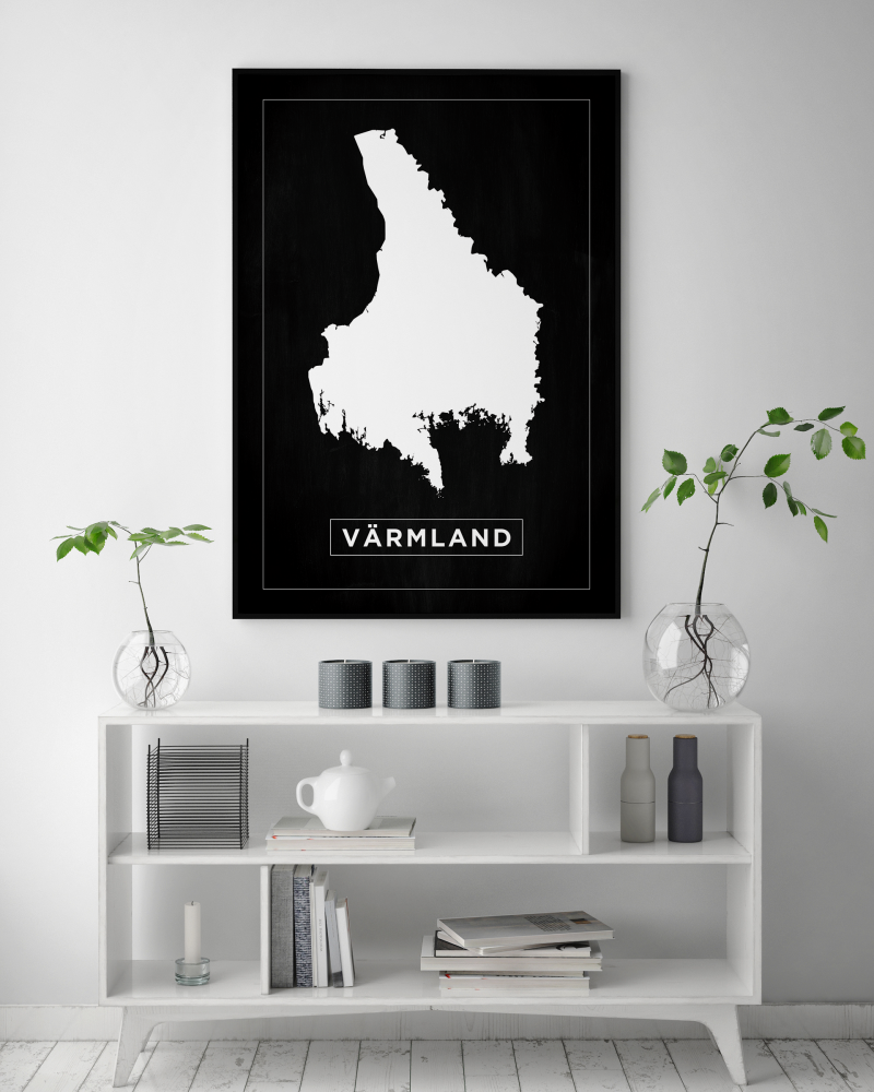 Mappa - Vrmland - Poster nero