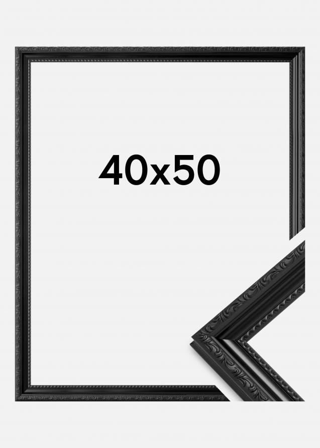 Cornice Abisko Vetro acrilico Nero 40x50 cm