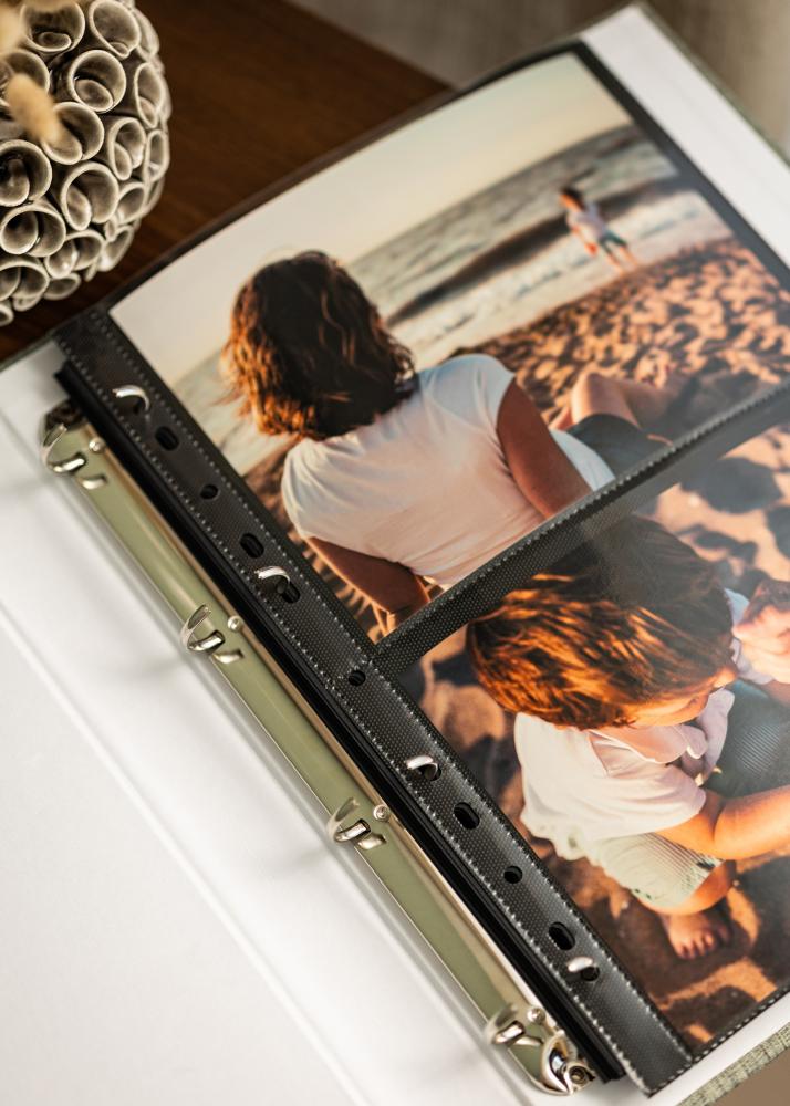Ultimate Fogli portafoto 15x20 cm orizzontale - 10-pezzi Nero