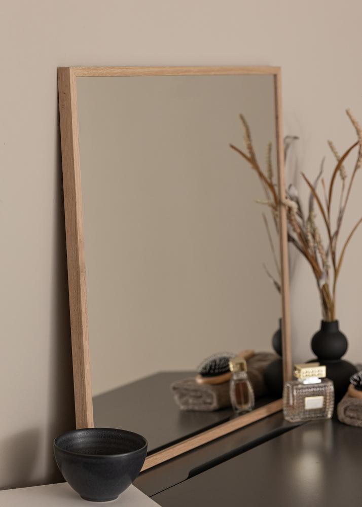 Specchio in rovere 60x60 cm