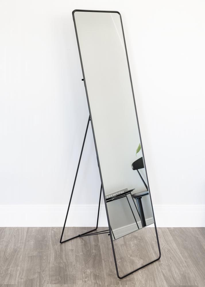 Specchio da terra House Doctor Chic Nero 45x175 cm