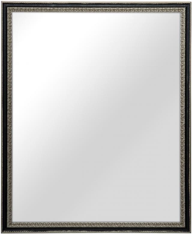 Specchio Drottningholm Argento II - Misure personalizzate