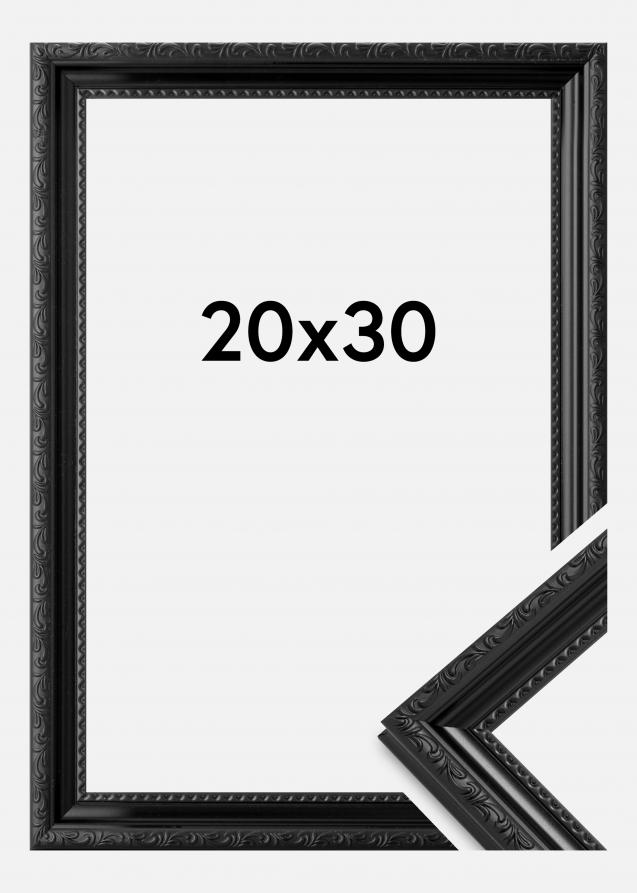Cornice Abisko Vetro acrilico Nero 20x30 cm