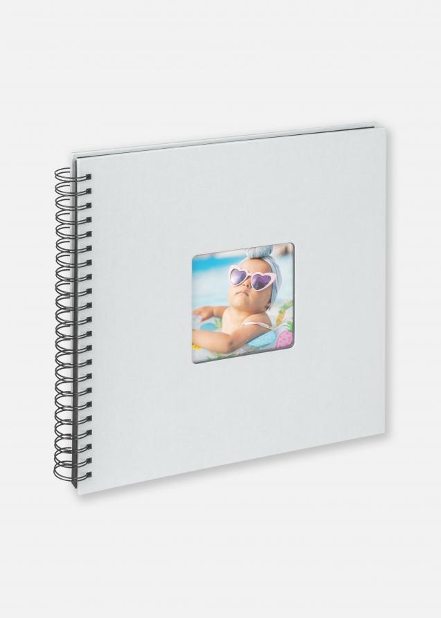 Fun Album per bebè Blu - 30x30 cm (50 Pagine nere/25 fogli)