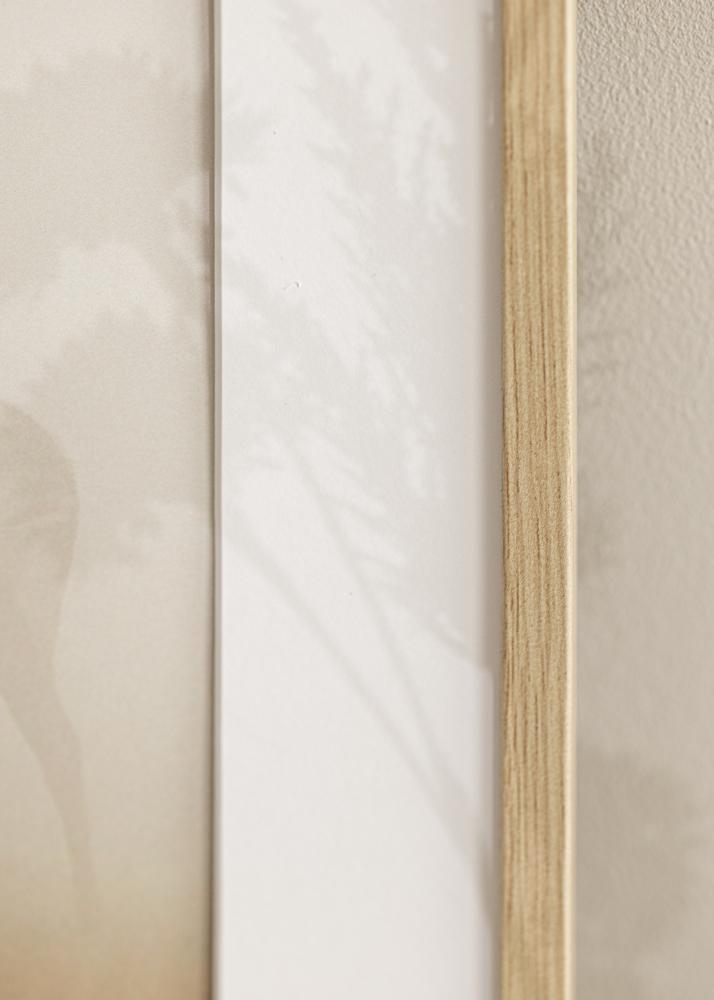 Cornice Galant Rovere 20x30 cm - Passe-partout Bianco 15x22 cm