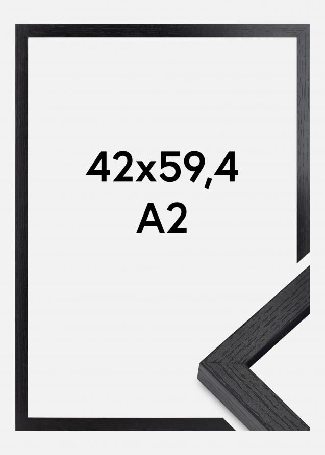 BGA Cornice profonda Vetro acrilico Nero 42x59,4 cm (A2)