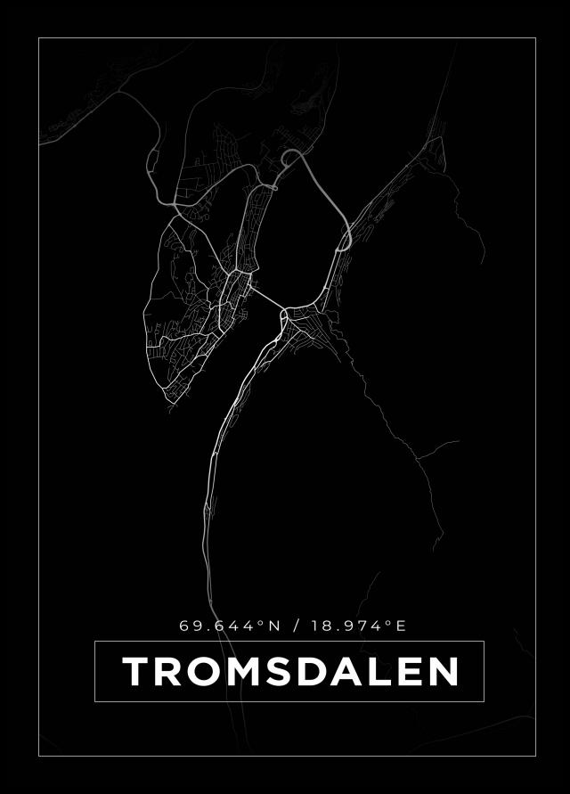 Mappa - Tromsdalen - Poster nero
