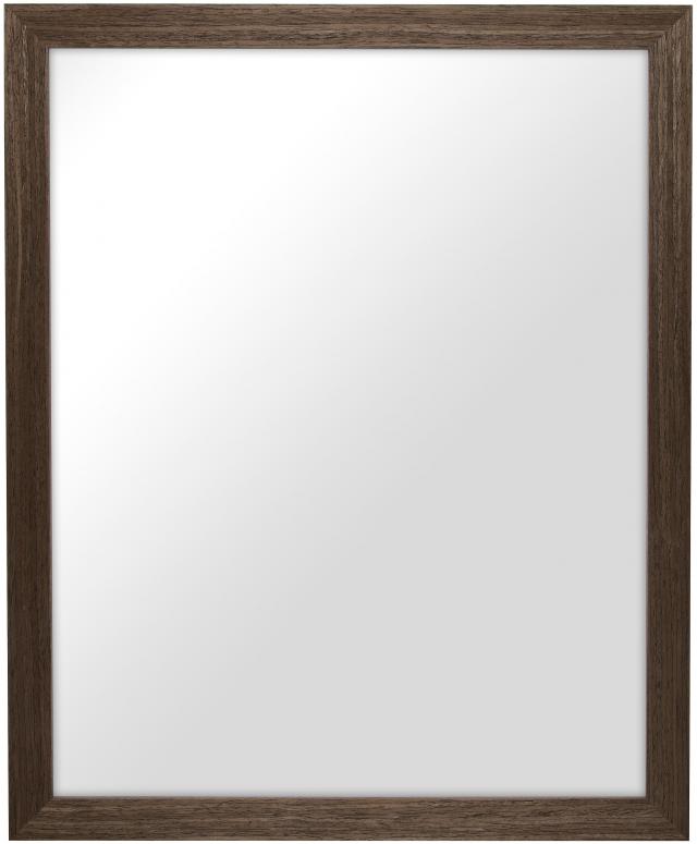 Specchio Timber Noce chiaro - Misure personalizzate