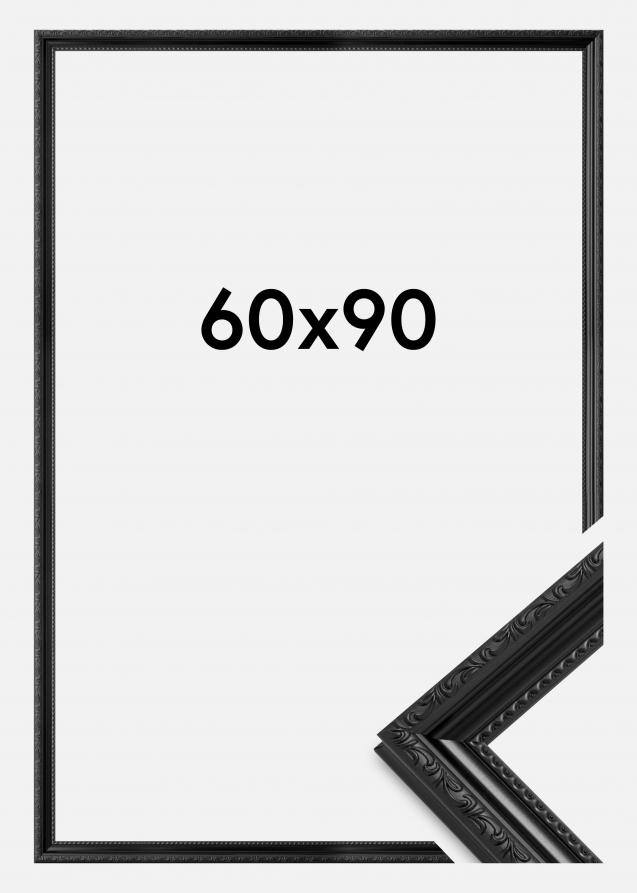 Cornice Abisko Vetro acrilico Nero 60x90 cm