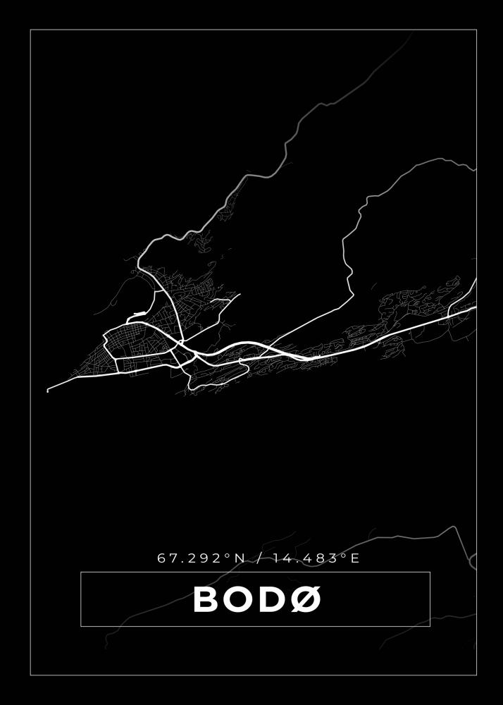 Mappa - Bod - Poster nero