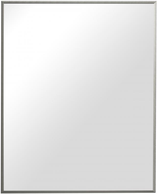 Specchio Nilsen Premium Alpha Spazzolato Acciaio - Misure personalizzate