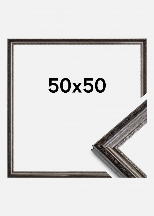 Cornice Abisko Vetro acrilico Argento 50x50 cm