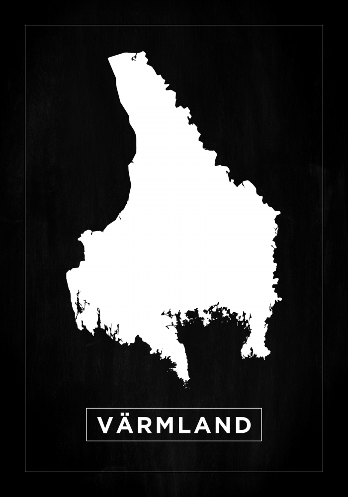 Mappa - Vrmland - Poster nero