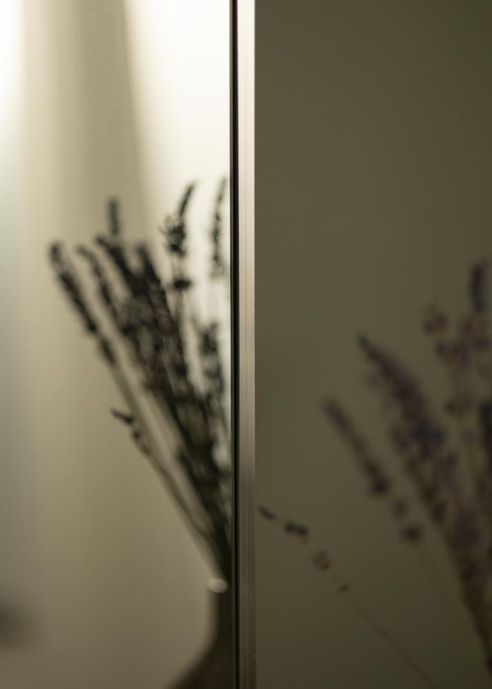 Specchio Tall Rectangle Argento 55x150 cm