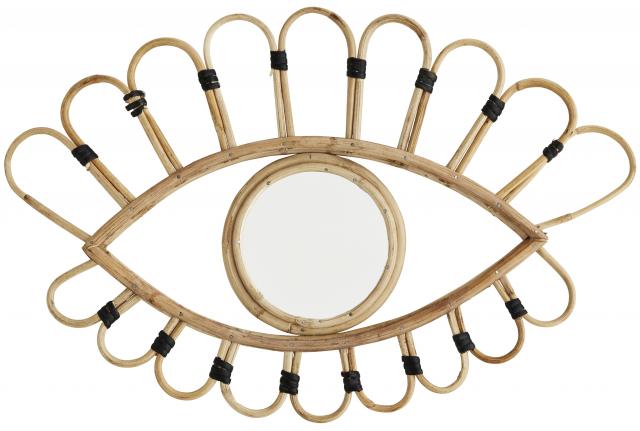 Specchio Öga Bambù 51x33 cm