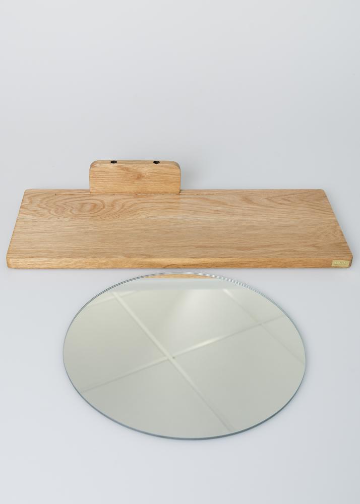 Specchio Round Shelf 26x50 cm
