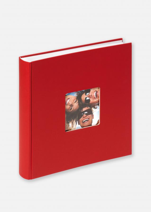Fun Album Rosso - 30x30 cm (100 Pagine bianche / 50 fogli)