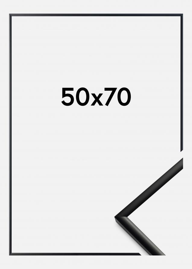 Cornice New Lifestyle Vetro acrilico Nero opaco 50x70 cm