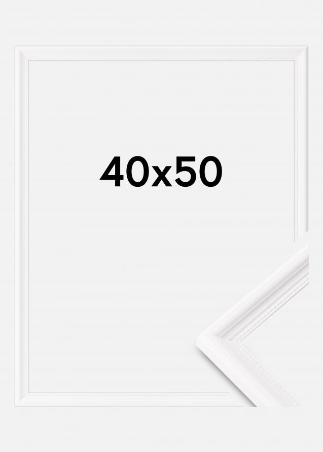Cornice Gala Vetro acrilico Bianco 40x50 cm