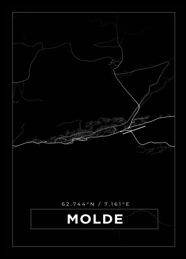 Mappa - Molde - Poster nero
