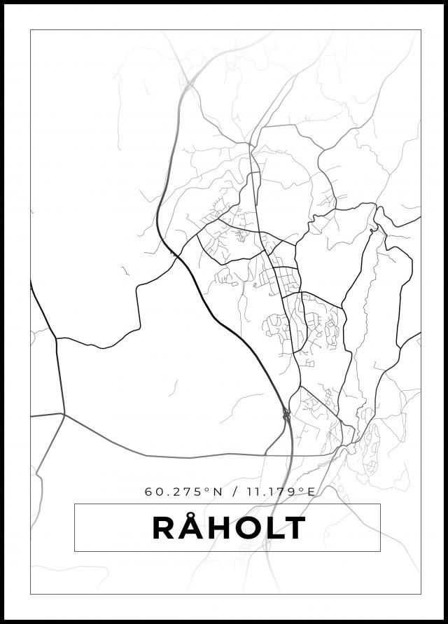 Mappa - Råholt - Poster bianco