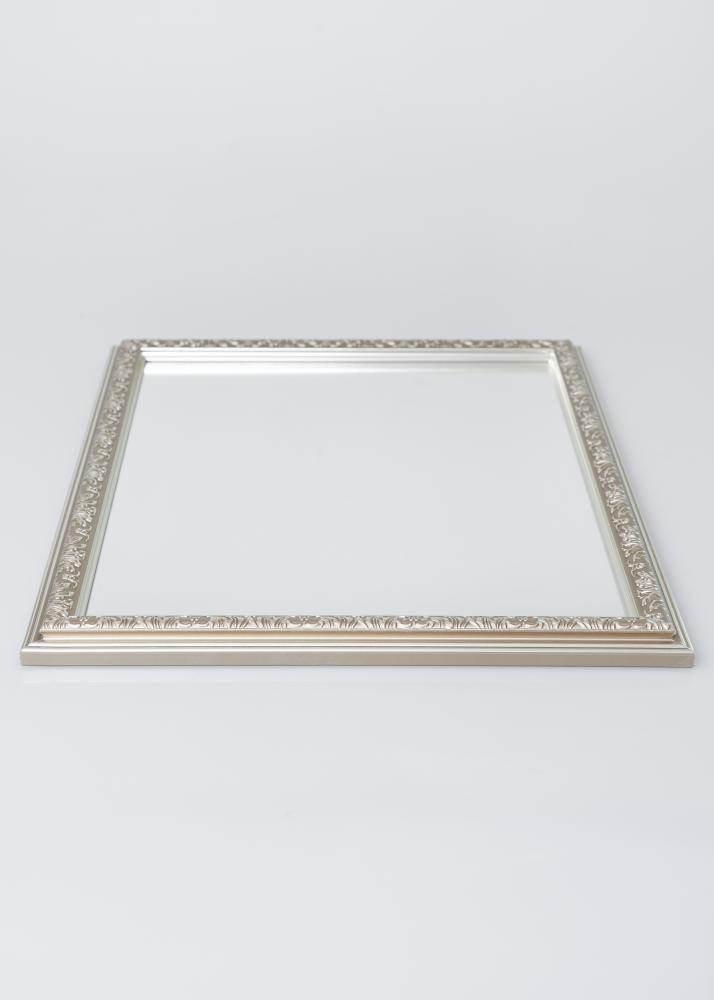 Specchio Nostalgia Argento 50x70 cm