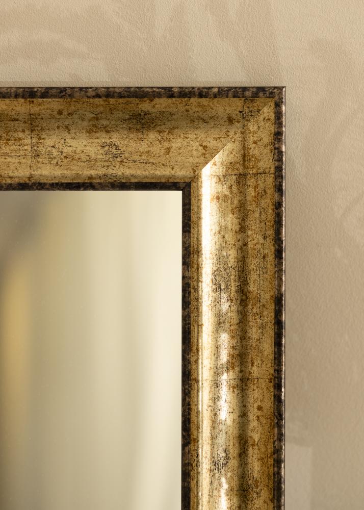 Specchio Saltsjbaden Oro antico - Misure personalizzate