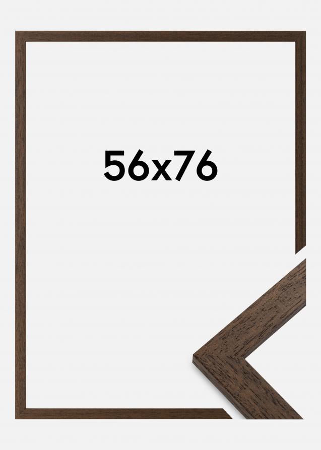 Cornice Brown Wood Vetro acrilico 56x76 cm