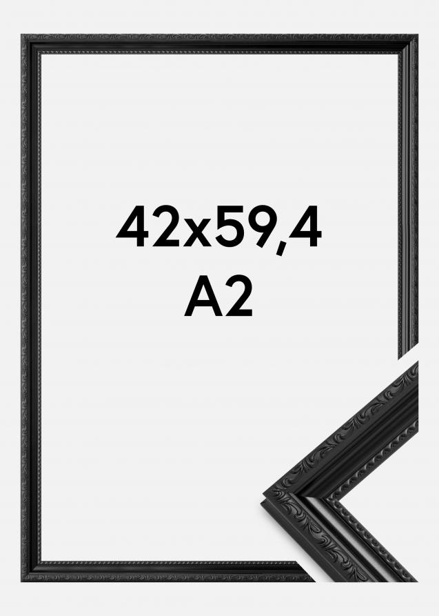 Cornice Abisko Vetro acrilico Nero 42x59,4 cm (A2)