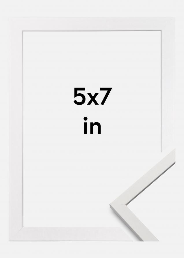 Cornice Edsbyn Vetro acrilico Bianco 5x7 inches (12,7x17,8 cm)
