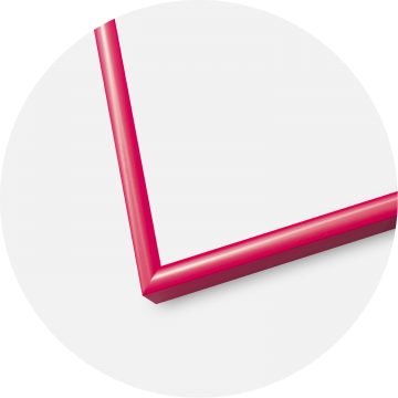 Cornice New Lifestyle Hot Pink 70x100 cm - Passe-partout Nero 59,4x84 cm (A1)