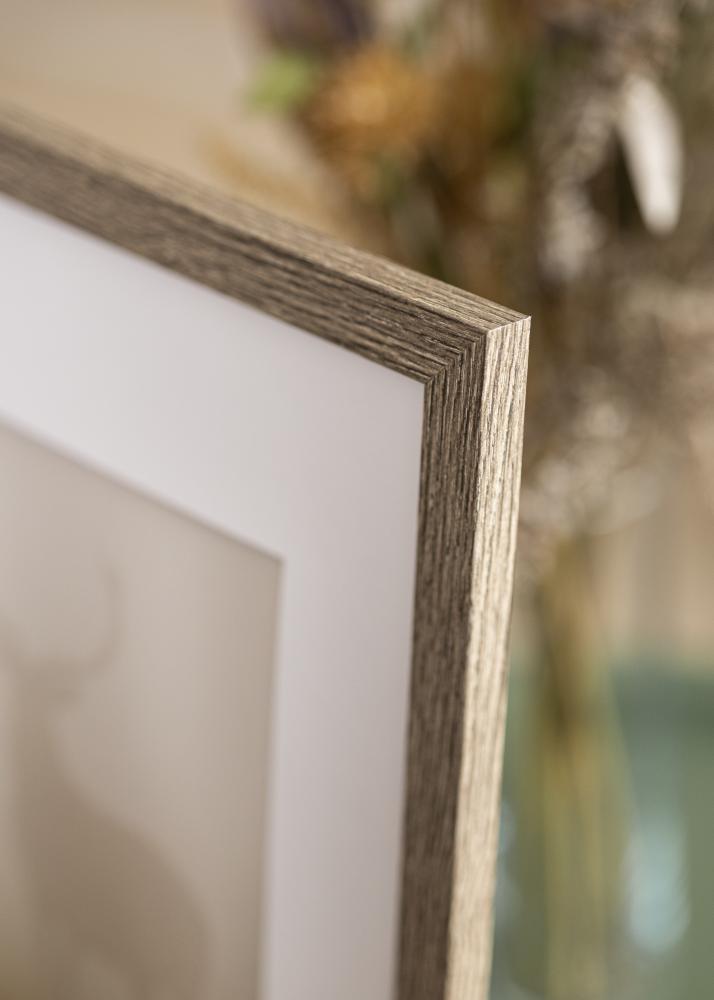Cornice Stilren Dark Grey Oak 40x60 cm