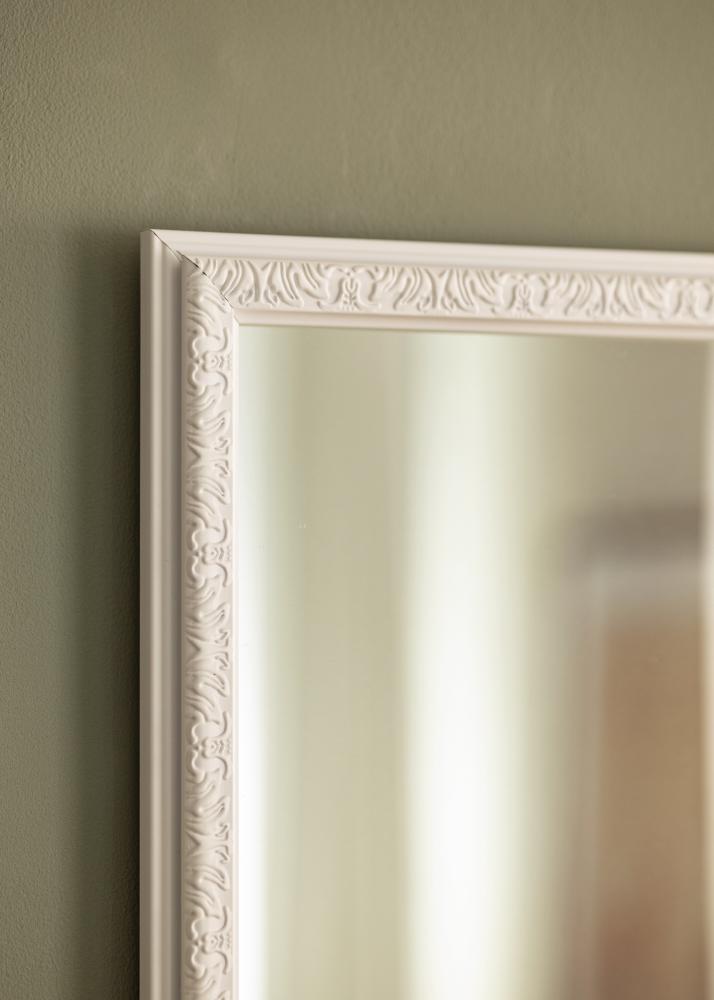 Specchio Nostalgia Bianco 40x120 cm
