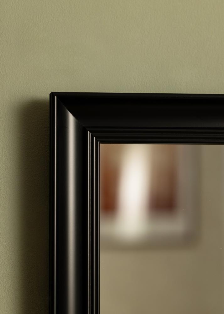 Specchio Alice Nero 40x40 cm