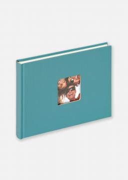 Fun Album Turchese - 22x16 cm (40 Pagine bianche / 20 fogli)