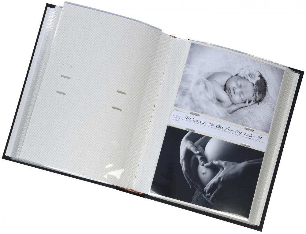 Trend line Album Super Nero - 200 Immagini in formato 10x15 cm