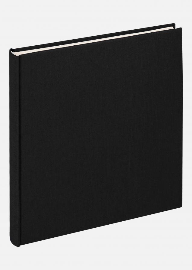 Cloth Album Nero - 22,5x24 cm (40 Pagine bianche / 20 fogli)