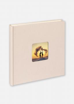 Fun Album di nozze Camoscio - 26x25 cm (40 pagine bianche/20 fogli)