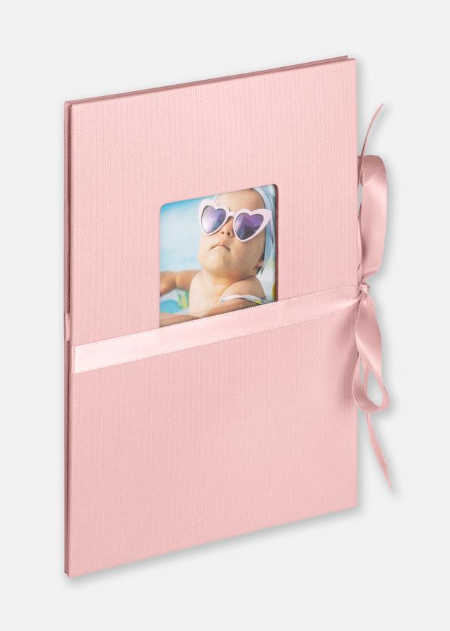 Fun Leporello Album per bebè Rosa - 12 Immagini in formato 10x15 cm