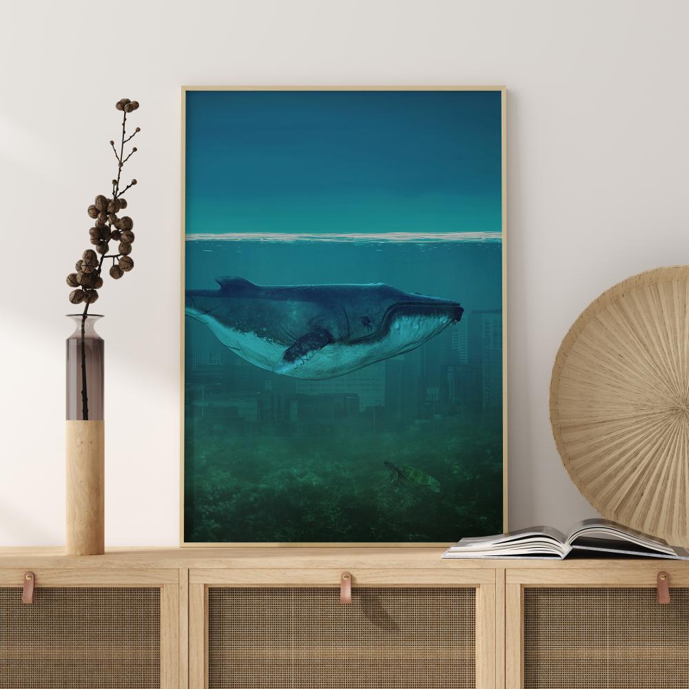 Poster Balena Blu