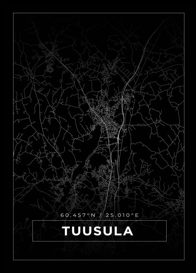 Mappa - Tuusula - Poster nero