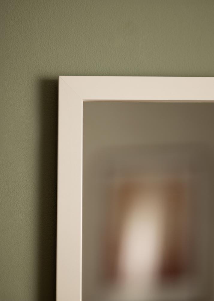 Specchio White Wood 50x70 cm