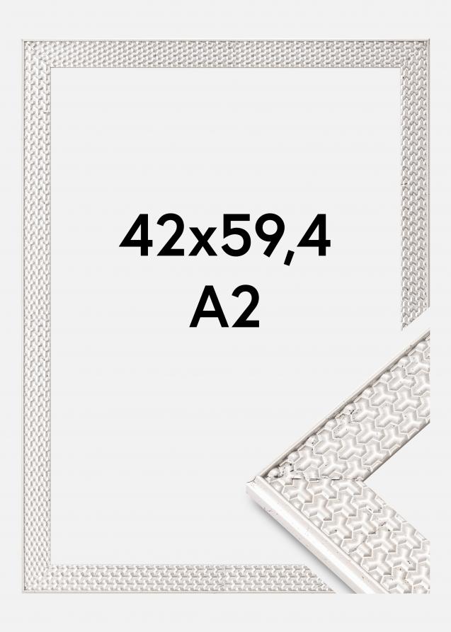 Cornice Grace Vetro acrilico Argento 42x59,4 cm (A2)