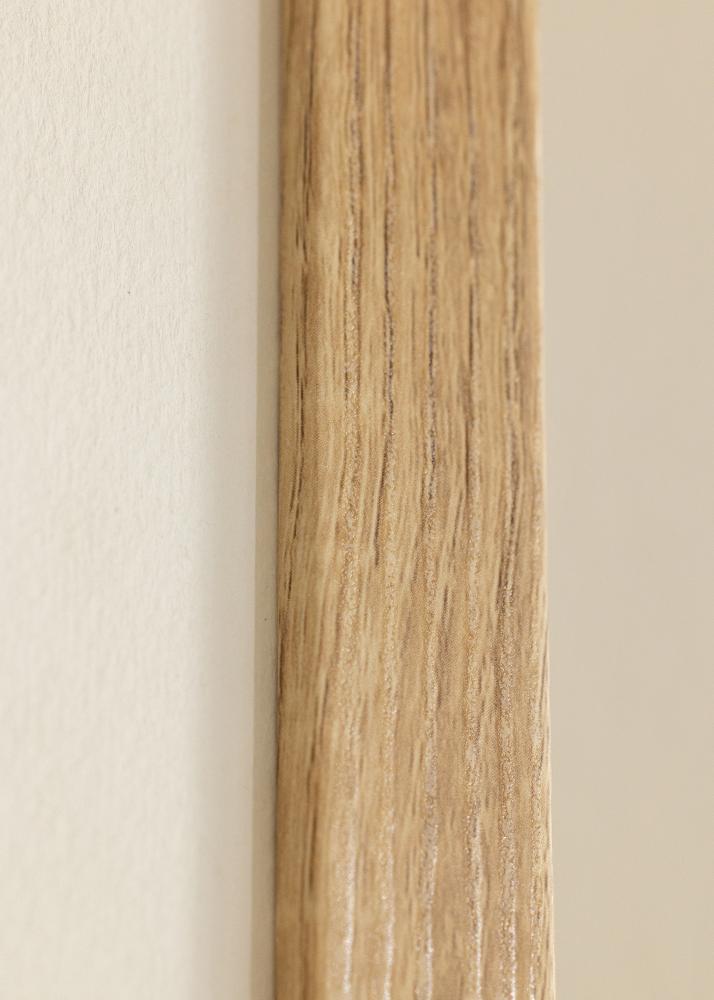 Cornice Fiorito Vetro acrilico Rovere chiaro 40x50 cm