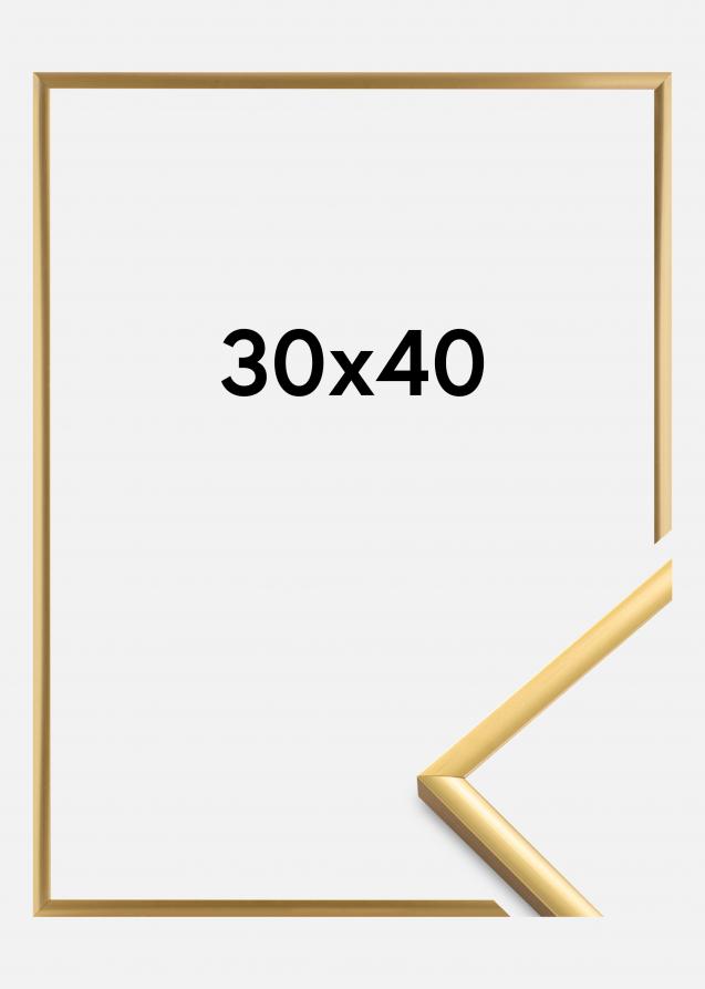 Cornice New Lifestyle Vetro acrilico Shiny Gold 30x40 cm