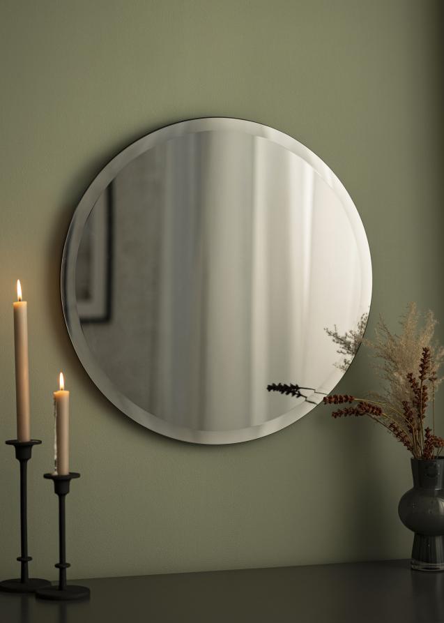 Specchio Prestige Warm Grey 60 cm Ø