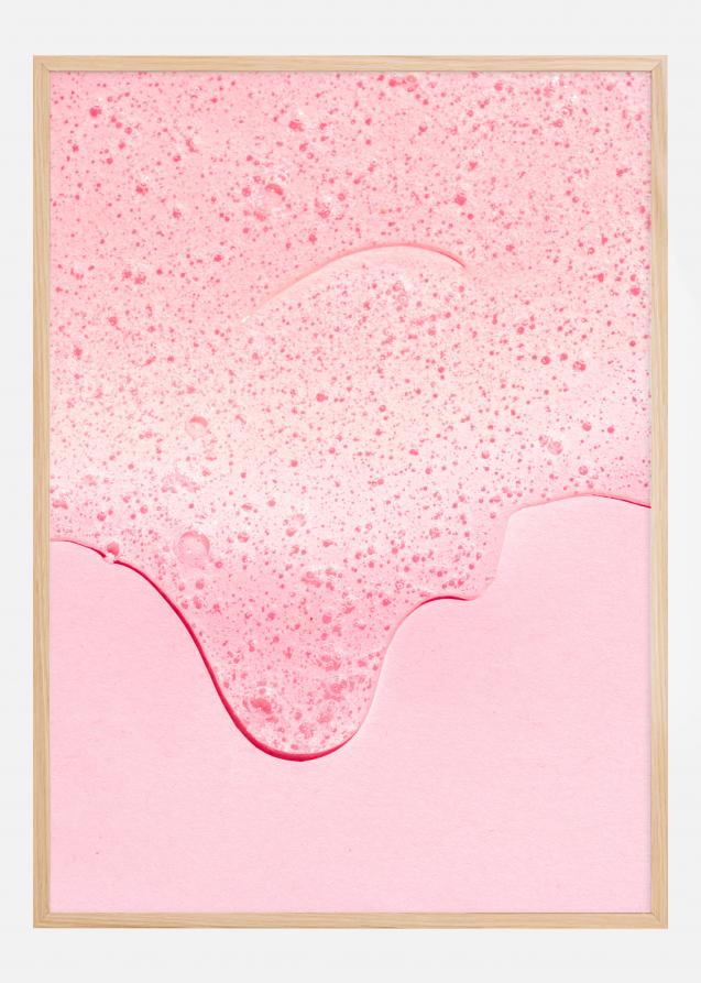 Pink Bubbles Poster