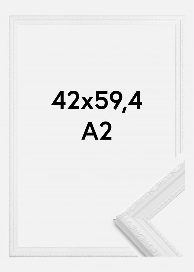 Cornice Abisko Vetro acrilico Bianco 42x59,4 cm (A2)