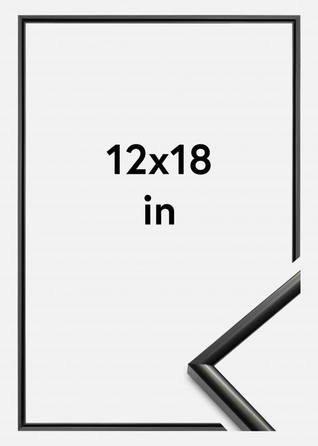 Cornice New Lifestyle Vetro acrilico Nero 12x18 inches (30,48x45,72 cm)
