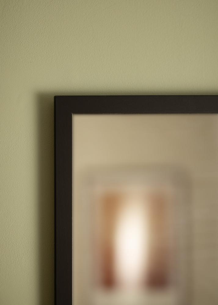 Specchio Black Wood 70x100 cm